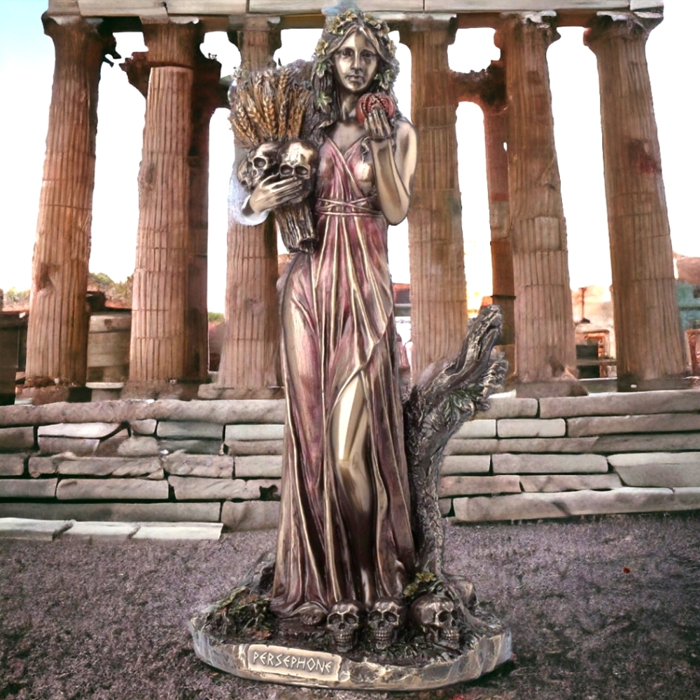 Persephone Greek Goddess Deity Statue